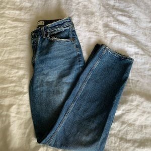 Abercrombie Curve Love High Rise Dad Jeans